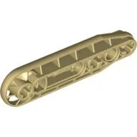 Technic Beam 1 x 7 with Fan / Tan