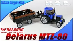 Traktor Belarus MTZ-80 + Trailer