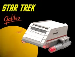 Star trek TOS shuttlecraft/ galileo shuttle