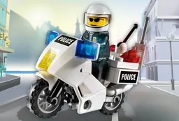 Police Motorcycle (Black Sticker Version)