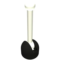 Lever Small Base with White Lever / Black