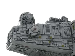 Falcon Hides On Imperial Star Destroyer - Episode V. Micro Millennium Falcon