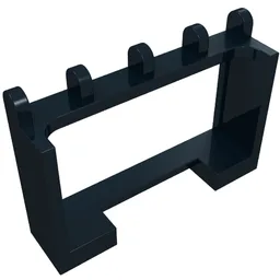 Hinge Vehicle Roof Holder 1 x 4 x 2 / Black