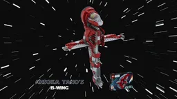 Ahsoka Tano's B-Wing - 75362 Alternative