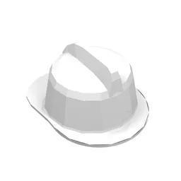 Helmet Fire / White