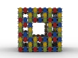Menger sponge level 2