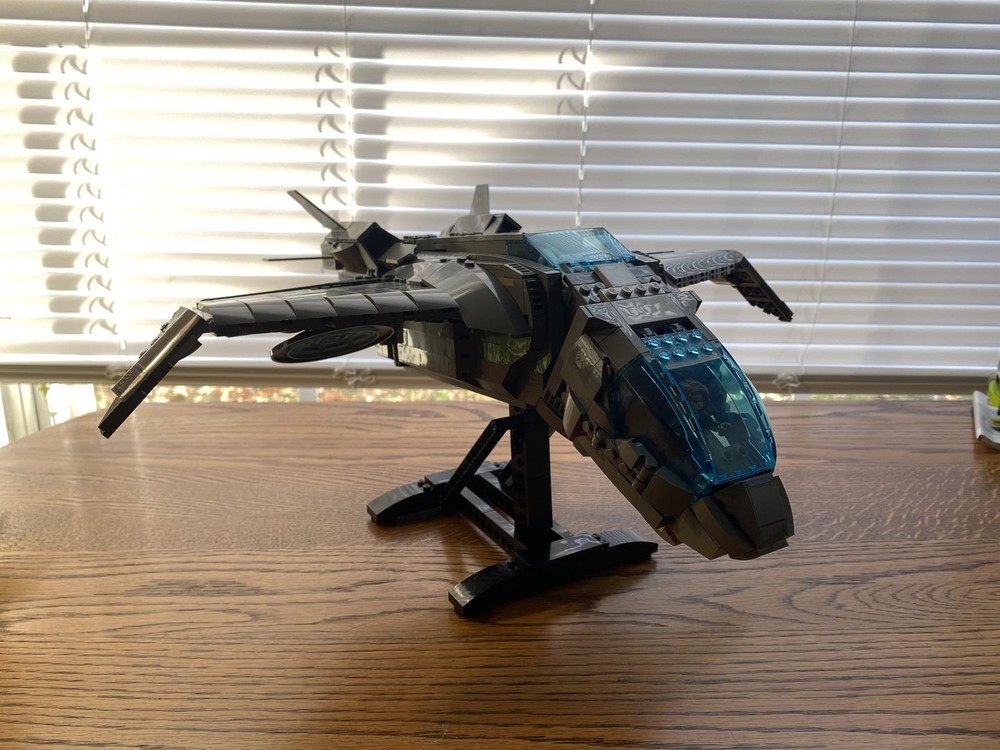 Lego Avengers Quinjet Cockpit and Body Mod