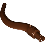Lego Plant / Animal Body Part, Tree / Branch / Tail / Appendage Bladed with Pin