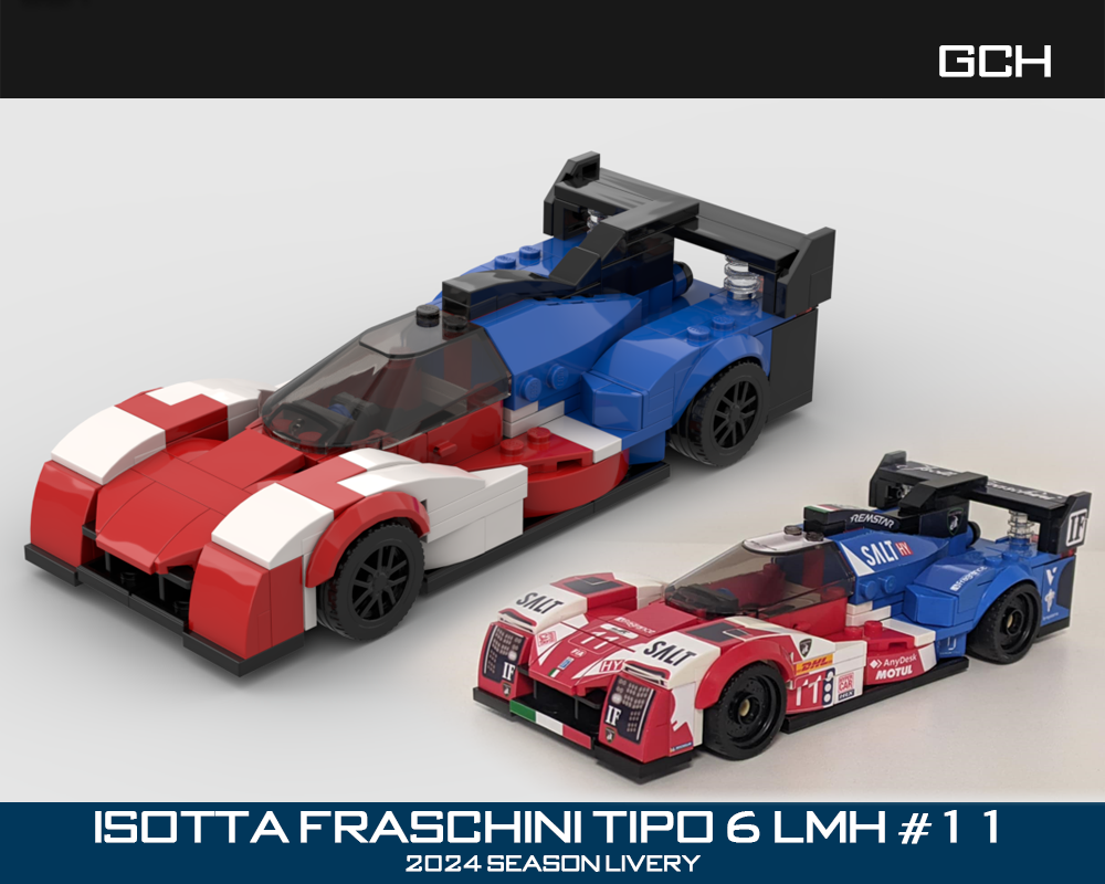 Lego Isotta Fraschini Tipo 6 LMH Competizione #11 2024 season livery