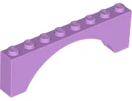 Brick Arch 1 x 8 x 2