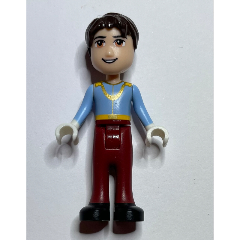 Lego Prince Charming - Light Blue Shirt, Dark Red Trousers