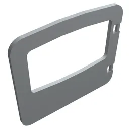 Duplo Door / Window / Light Bluish Gray
