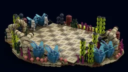 Felucia chessboard (No pieces)