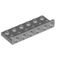 Bracket 2 x 6 - 1 x 6 Inverted / Light Bluish Gray