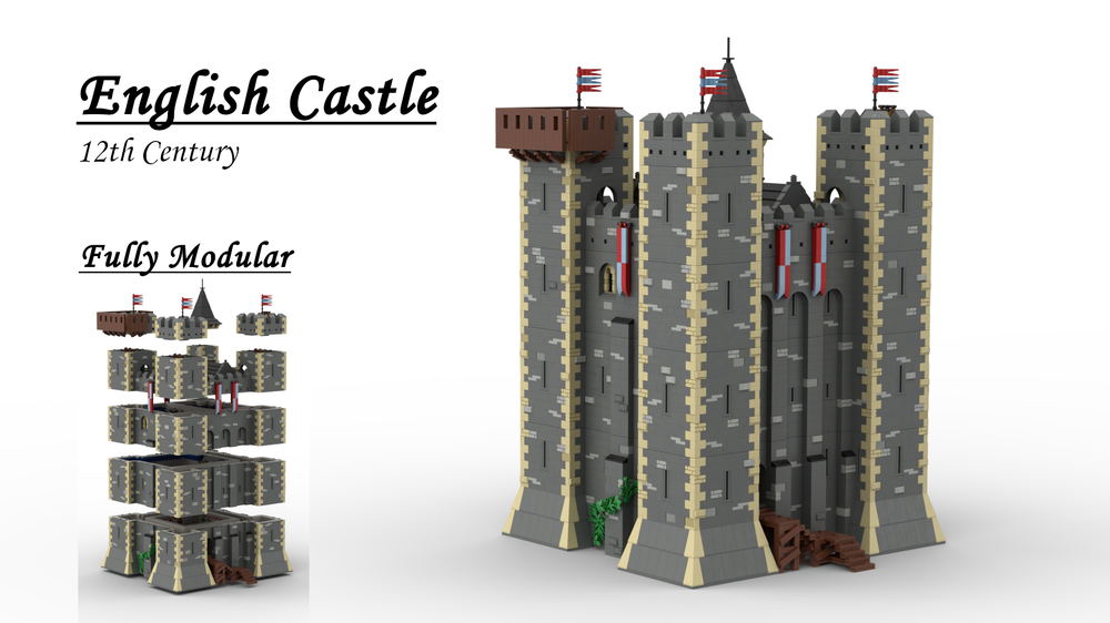 Lego English Keep - Warchester Castle