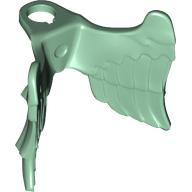 Lego Minifig Neckwear Wings, Angel / Sand Green