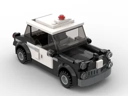 Vintage 1950s Police Car