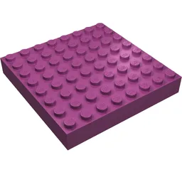Brick 8 x 8 / Magenta