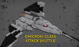 Omicron-class Attack Shuttle (Havoc Marauder) 1:125