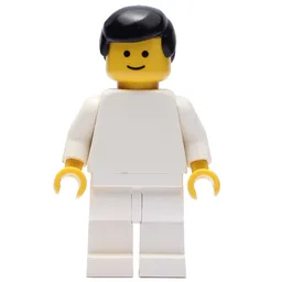 Soccer Player White Torso, White Legs 4