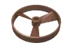 Large Figure Spinner / Propeller without Code (Rhotuka) [Plain] / Light Brown