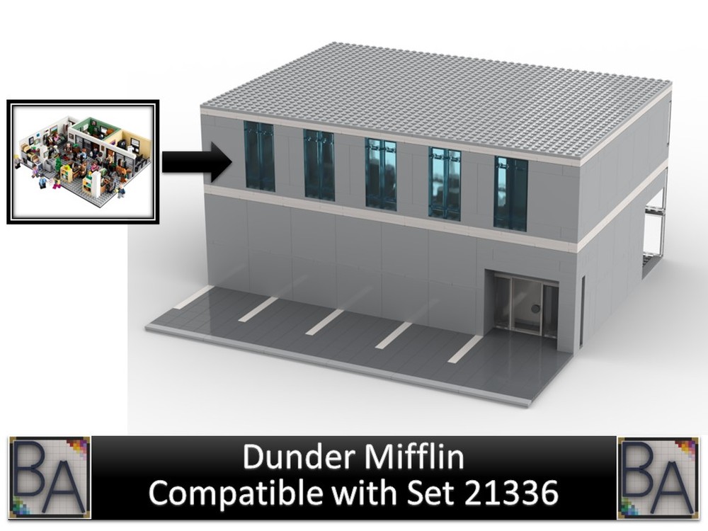 Lego Dunder Mifflin - Compatible with The Office Set 21336