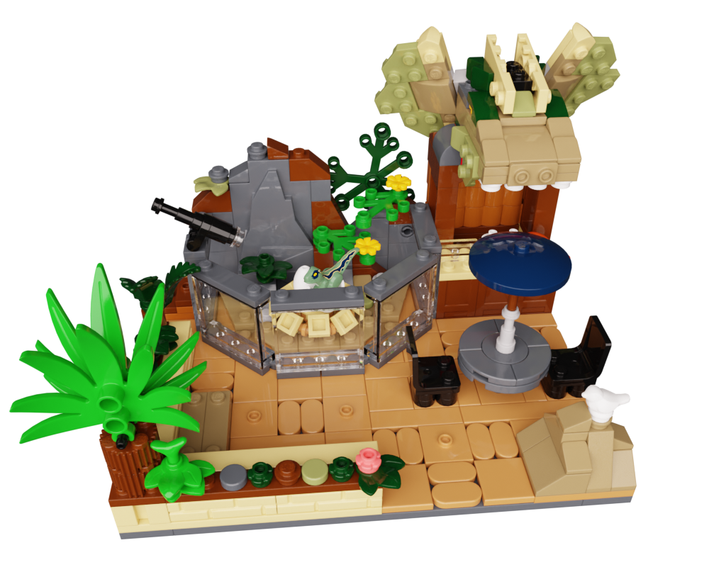 Lego Baby Raptor Enclosure