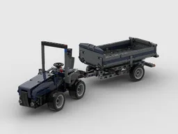 42203 Articulated Tractor with Trailer