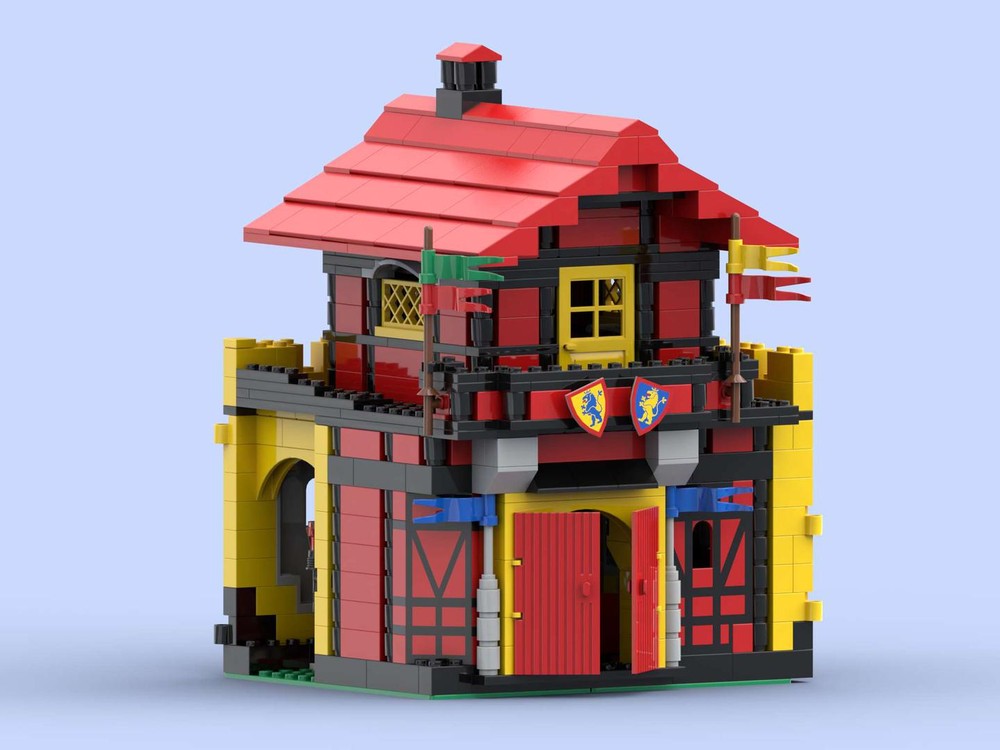 Lego Lion Head Castle, Part 2: The King’s Quarters