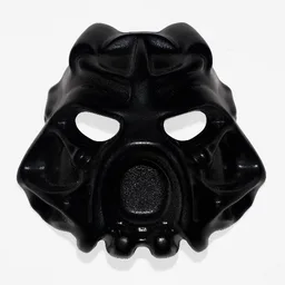 Large Figure Mask Hau Nuva / Black