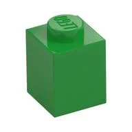 Brick 1 x 1 / Bright Green