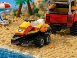 Trailer with Lifeguard's ski jet (suitable for Raptor MOC)