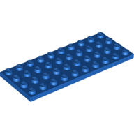Lego Plate 4 x 10 / Blue