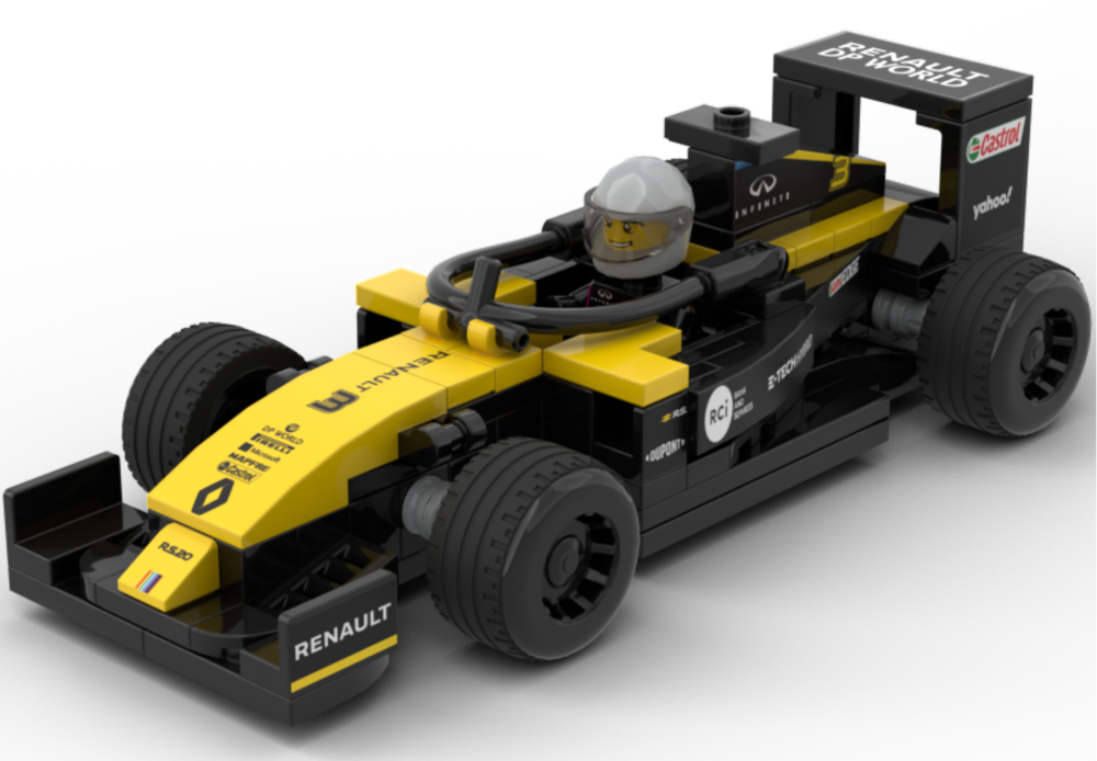 Lego 2020 Renault RS20 Formula One F1 Car