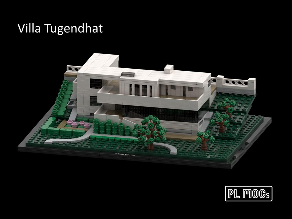 Lego Villa Tugendhat - 21054 The White House Alternative Build