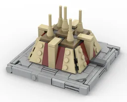 Microscale Coruscant Temple