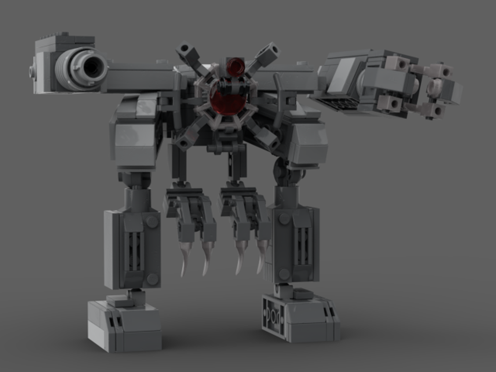 Lego T-Rex type destruction machine (inspired from the cartoon "9")