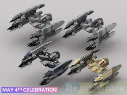 Separatist Vulture Droid (Customizable Bundle)