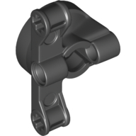 Lego Technic Steering Wheel Hub Holder with 2 Pin Holes and 2 Axle Holes, Slots