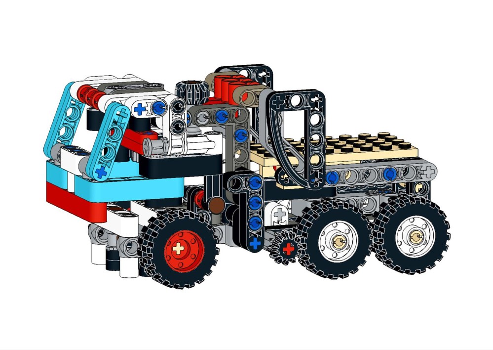 Lego Roll-Off Truck