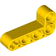 Technic Beam 2 x 4 L-Shape Thick / Yellow