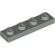 Plate 1 x 4 / Light Gray