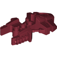 Lego Large Figure Foot, Toa Hordika / Dark Red
