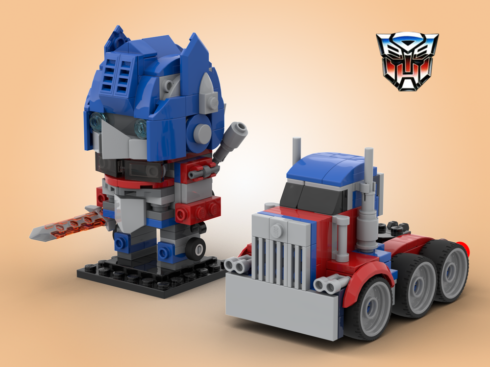 Lego Optimus Prime + Peterbilt 379