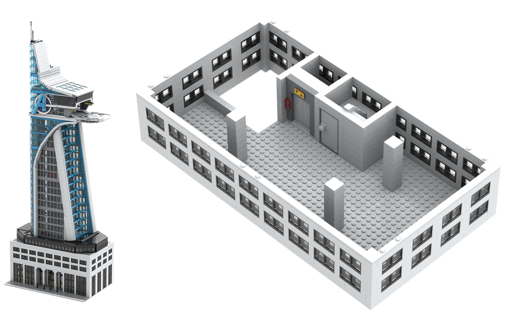 Lego Additional First Floor for Metlife Building 48 x 32
