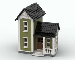 Olive Green House