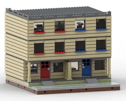 Tan Townhouses