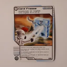 Trading Card, Ninjago Deck #1: 52 - Card Freeze - International Version / [No Color/Any Color]