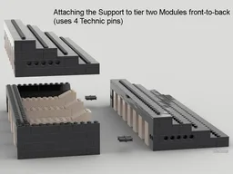 Modular Minifigure Display Stand