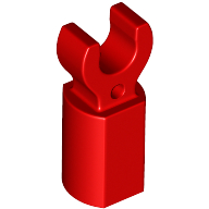 Lego Bar Holder with Clip / Red